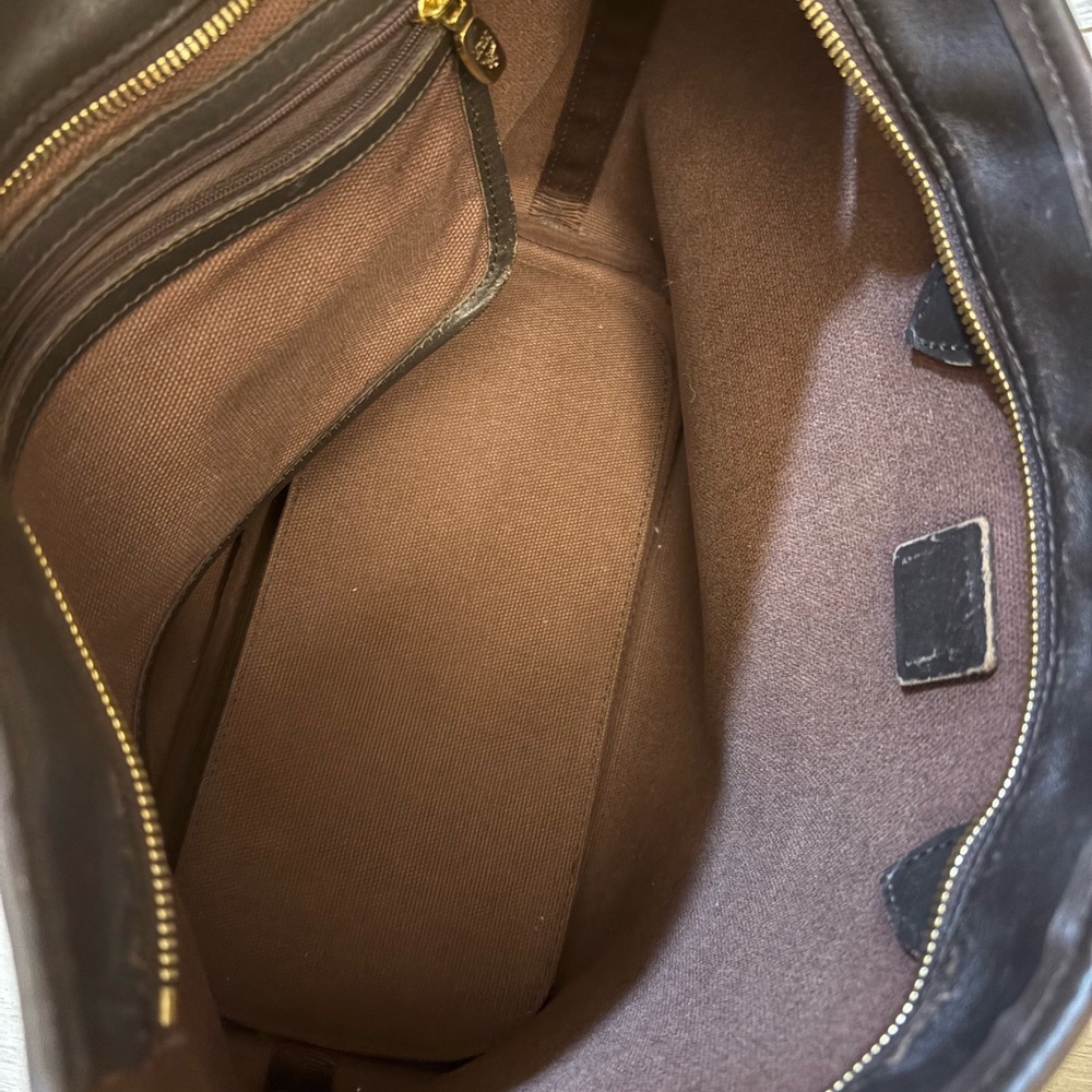 MCM Cognac Visetos Tote Bag - Picture 10 of 11